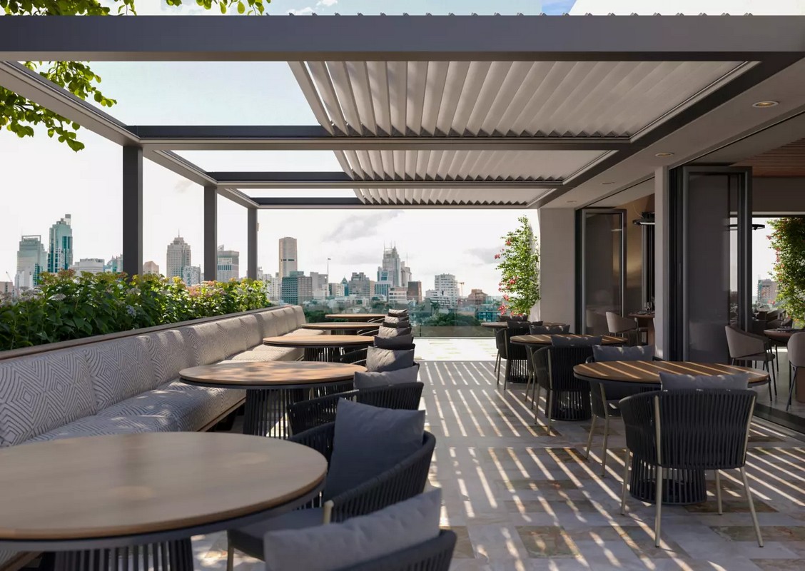 Hisar Cephe biyoklimatik pergola sistemleri
